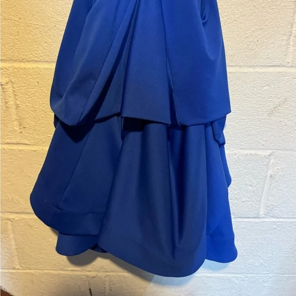Mori Lee Blue Prom Dress